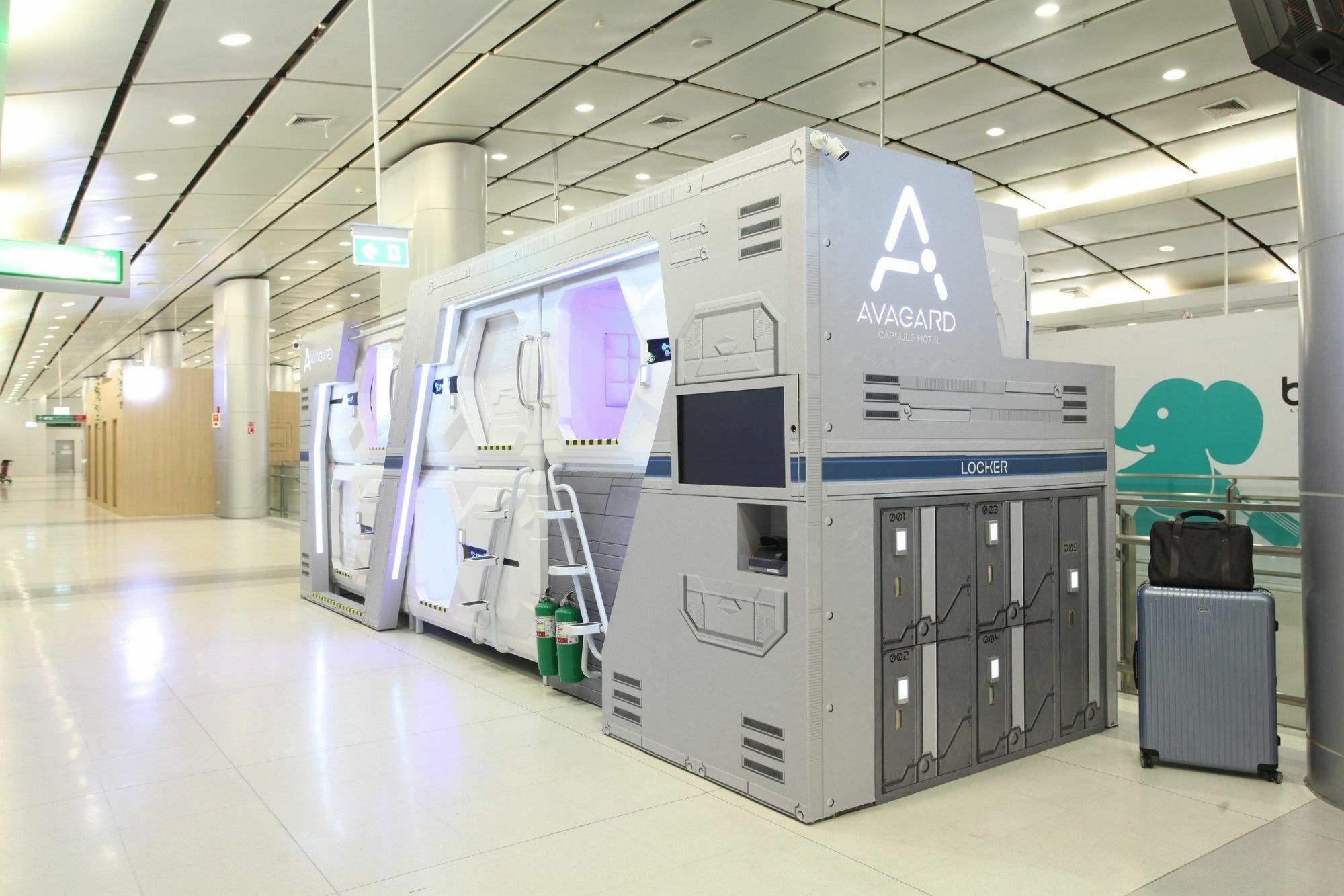Avagard Capsule Hotel - Suvarnabhumi Airport Samut Prakan Εξωτερικό φωτογραφία